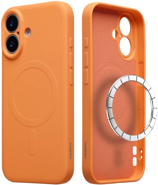 imoshion Color Backcover met MagSafe voor de Apple iPhone 17 - Oranje