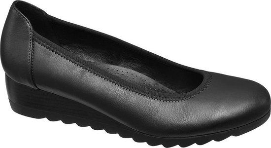 Graceland Dames Zwarte pump sleehak - Maat 42