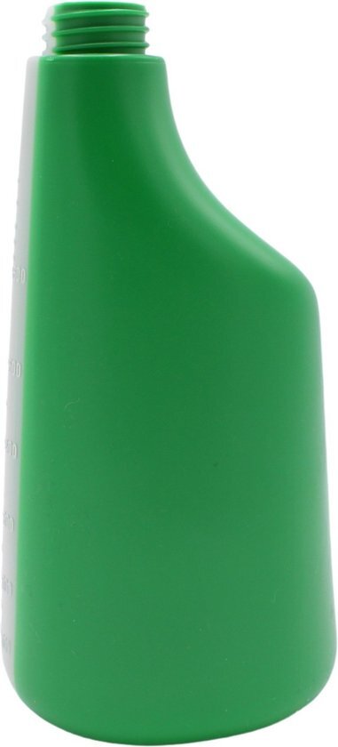 Fles 600 ml polyethyleen groen