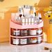 360° Joybos 360° draaibare make-up organizer met laden, roze
