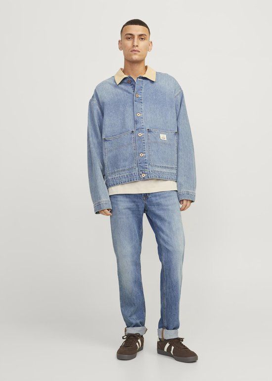JACK & JONES JJICLARK JJORIGINAL AM 416 NOOS Heren Jeans - Blue Denim - W31 X L34
