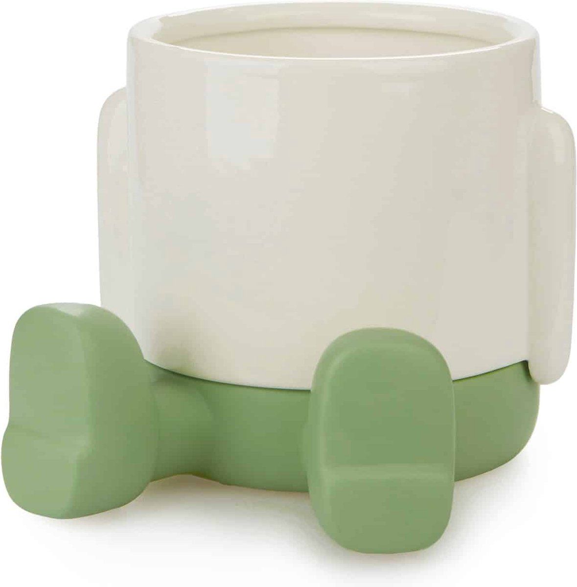 Balvi Mr. Sitty Bloempot - Groen