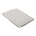 Amazon Basics Zachte Badmat van Traagschuim - Antislip, Extra Zacht, Absorberend, Sneldrogend, Wasbare Badmat voor de Badkamer, 43cm x 61cm, Lichtgrijs