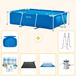Intex Rechthoekig Frame Zwembad - 260 x 160 x 65 cm - Blauw