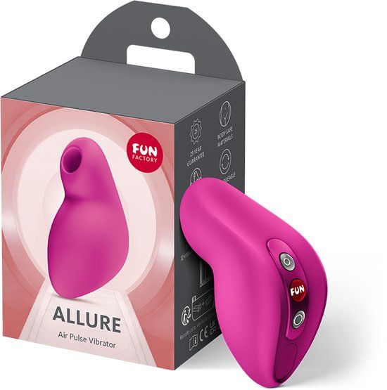 Fun Factory ALLURE drukgolfvibrator voor vrouwen, roze, watervast