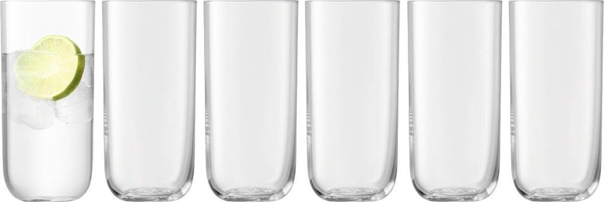 L.S.A. Uno Drinkglas 490 ml Set van 6 Stuks