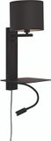 it's about RoMi Wandlamp Florence - Zwart/Zwart