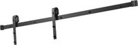VEVOR Schuifdeurbeslag 150 Kg Schuifdeursysteem 1,5 M Rail Zwart