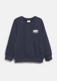 s.Oliver Sweatshirt met patch en print op de rug