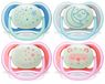 Philips AVENT Ultra Air Night Fopspeen 6-18 maanden 2 stuks Blauw SCF376/20