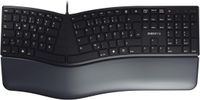 Cherry KC 4500 Ergonomisch Toetsenbord QWERTZ Duits USB Zwart