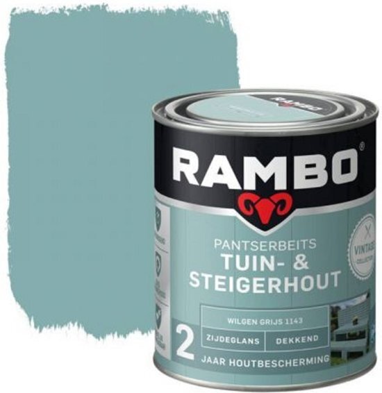 Rambo pantserbeits tuin- & steigerhout wilgen grijs 750 ml