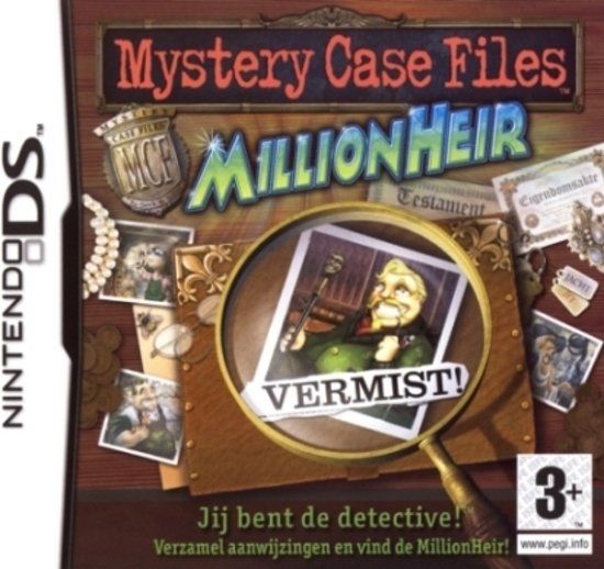 Nintendo Mystery Case Files: Millionheir - Nintendo DS