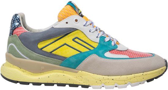 Floris van Bommel DE TREENER 06.03 Lage sneakers Heren Geel Maat 44