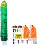 VEVOR Elektrisch Hekwerk 4' X 16' Pe Gaas Hekwerkset met Palen en Dubbele Spikes Praktisch Draagbaar Net voor Kippen, Eenden, Ganzen, Konijnen, voor Gebruik In Achtertuinen, Boerderijen