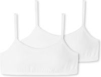Schiesser 95/5 2 Pack Meisjes Beha - Maat 164