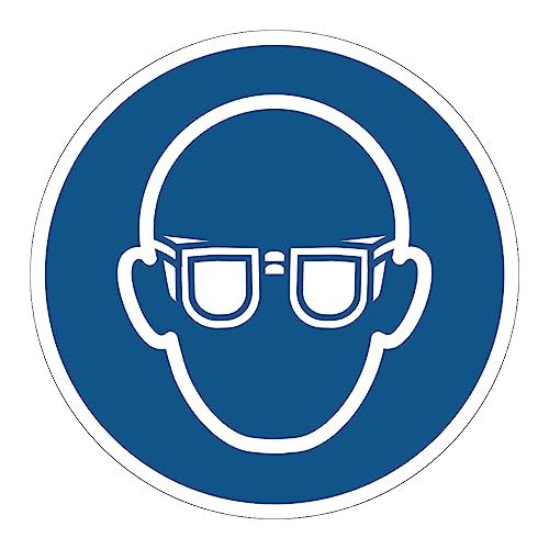 Ambiance Sticker Sticker - Veiligheidsbril vereist - Ø 60 cm - Zelfklevend - Rond - Gelamineerd - Waterdicht en UV-bestendig