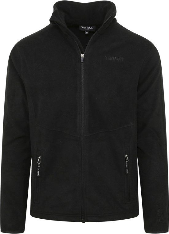 Tenson Miracle Fleece Jack Zwart - Maat 4XL - Heren - Outdoor