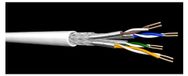 Draka UC Home Cat.7A SS22 4P, LSZH-FR, 4x2 AWG22, 200 mètres, boîte déroulante, numéro d'article 60095153