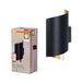 OSRAM SMART+ Matter Wall Twist LED Wandlamp Zwart 230x127mm, 12W, 700lm, TW 3000-6500K, WiFi, Alexa, Aluminium