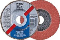 PFERD TOOLS PFERD Fächerschijf POLIFAN A-COOL SG INOX+ALU Ø 125 mm Korrel A-40 vlak - 67654125