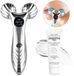 Rio FARM - 3D Face & Body roller Huidverjongingsapparaat - EMS voor lifting, versteviging en toning - voor gezicht en lichaam