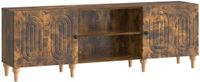 vidaXL TV-meubel 150 x 31 x 50 cm Gerookt eiken Bewerkt hout