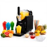 Nilson Life Ice Cream Maker, ijsmachine en koeler voor dranken, 10 standen voor slusheis, koude dranken en ijs thuis, capaciteit 1,5 l, 5 bedrijfsmodi, led-display