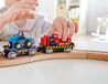 Hape Raceauto transportwagen