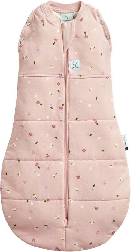 Ergopouch Cocoon inbaker slaapzak 2.5 TOG Daisies - 0-3 maanden