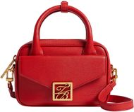 Ted Baker Anibell Detail Mini Leather Crossbody Bag Brt - Red