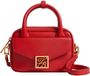 Ted Baker Anibell Detail Mini Leather Crossbody Bag Brt - Red