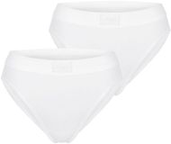 Sloggi Double Comfort Tai Slip Dames Wit Katoen/Elastaan Maat S (2 stuks)