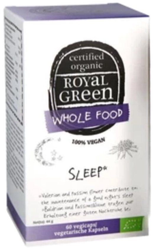 Royal Green Sleep Biologisch - 60 vegacapsules