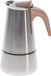 Camry RVS Moka Pot – 6 Kops Espresso Percolator – Geschikt voor Inductie, Gas, Keramisch & Halogeen – 350ml – Vaatwasserbestendig - CR 4423