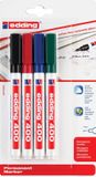 Edding Marqueur 400 rond assorti 1mm blister à 4 pièces
