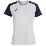 Joma Sportshirt Dames Academy IV Wit/Nachtblauw S