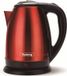 Rosberg Elektrische waterkoker R51230IR, 1800 W, 1,8 liter, met beveiliging, roestvrij staal/rood