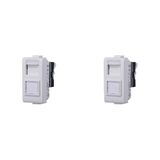 Bticino Matix CAT 6 UTP netwerkcontactdoos RJ45 wit