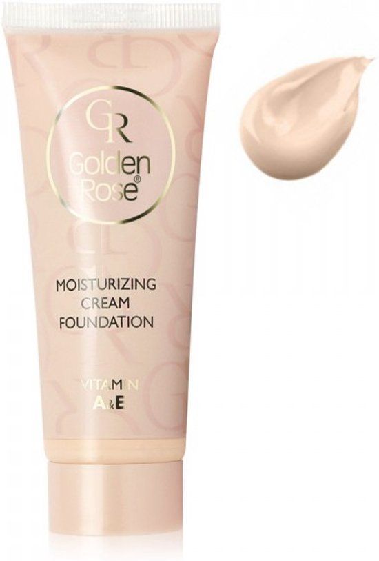Golden Rose MOISTURIZING CREAM FOUNDATION 10 - Matte finish - Waterbasis - Voor iedere huid