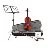 Gear4music Student Plus 1/2 Viool, Antieke Fade Accessoirepakket