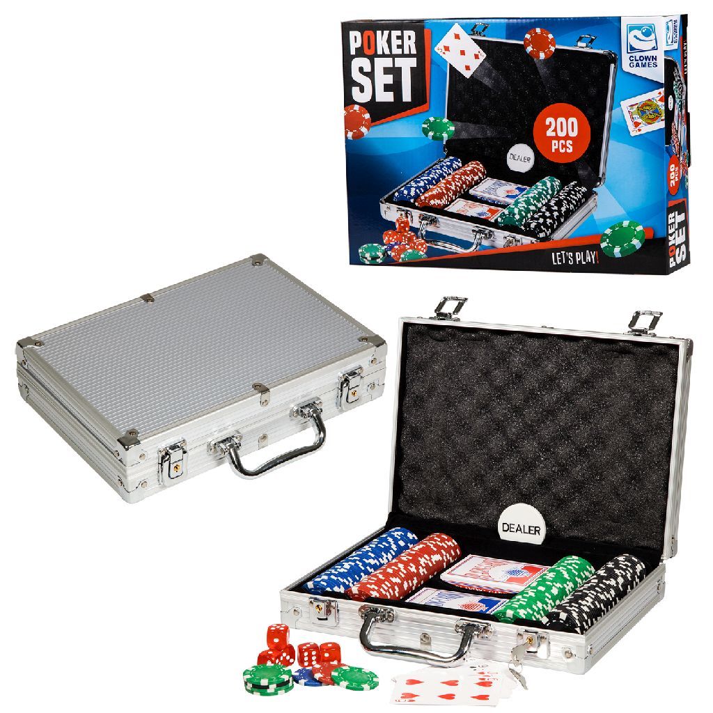 Panda Basic Poker Set - Alu Koffer - 200 dlg