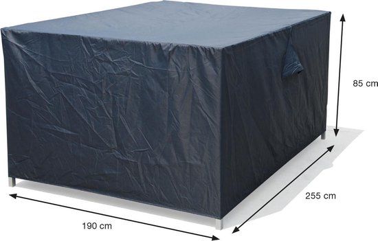 Garden Impressions Coverit Tuinsethoes Polyester Grijs 255x190x85 cm
