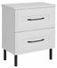 3xE living Meuble sous-vasque 60 cm, blanc, pieds noirs, Classic