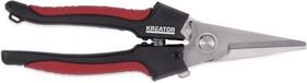 Kreator Schaar heavy duty - 200mm - Roestvrij staal - Zwart