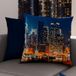 PETTI Artigiani Italiani - Paar kussenslopen 60 x 60 cm, van microvezel, decoratief kussen voor slaapkamer, bank, woonkamer, set van 2 kussenslopen, 100% Made in Italy