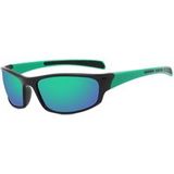Techsuit Lunettes de cyclisme unisexe Techsuit 9937, noir vert