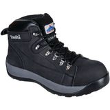 Portwest FW31 Steelite Nubuck Schoen Dubbele Dichtheid Stalen Neus Antislip | Zwart, 44