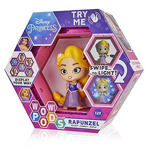 WOW! PODS Rapunzel - Tangled | Disney Princess Light-Up Bobble-Head Figure