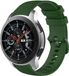 Strap-it Samsung Galaxy Watch 46mm Luxe Bande en Silicone - Vert Olive